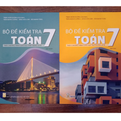 Sách - Bộ đề kiểm tra toán 7 - tập 2 ( theo chương trình giáo dục phổ thông 2018 )