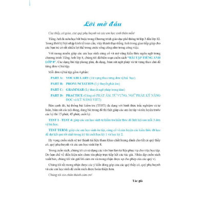 Sách - Global Success - Bài Tập Tiếng Anh Lớp 8 - Có Đáp Án - Tập 1 - Minh Thắng