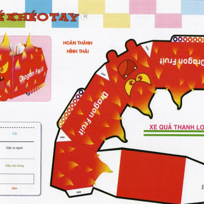 Cắt Và Dán  Hình 3D - Bé Khéo Tay - Thế Giới Sáng Tạo