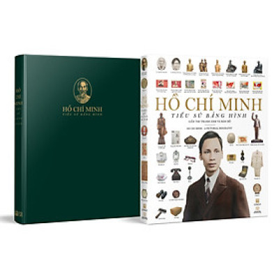 HỒ CHÍ MINH - TIỂU SỬ BẰNG HÌNH (Gần 700 tranh ảnh và bản đồ) - Đông A - NXB Đại học Sư phạm