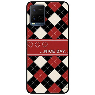 Ốp lưng dành cho Vivo Y21 - Vivo Y21s mẫu Nai Day Đỏ Đen