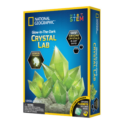 Đồ Chơi National Geographic Nuôi Trồng Tinh Thể - Phát Sáng Trong Đêm STEAM RTNGGIDCRYSTAL