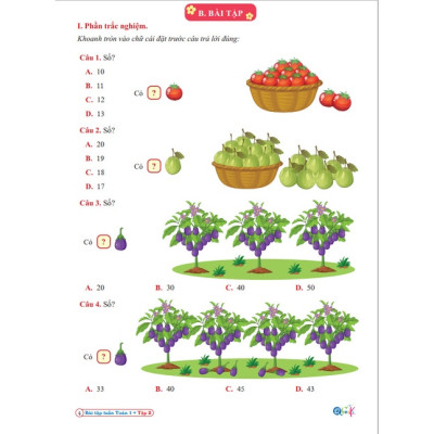 Sách - Combo Bài Tập Tuần và Đề Kiểm Tra Toán - Tiếng Việt 1 - Kết nối tri thức với cuộc sống - Cả Năm (8 cuốn)