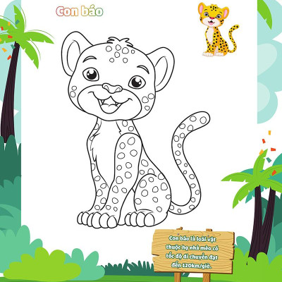My Big Animal_Con Tập Tô Cảm Xúc Rừng Xanh