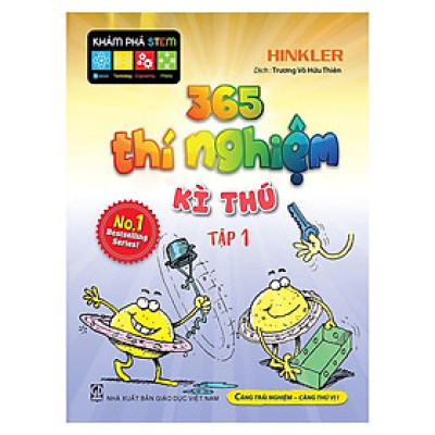 365 Thí Nghiệm Kì Thú Tập 1 - Bản Quyền