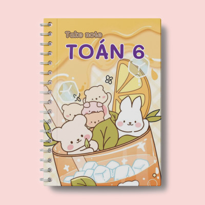 Sách Takenote lớp 6: Toán + Văn Kết Nối cỡ A5 (Phiên Bản Mới Nhất)