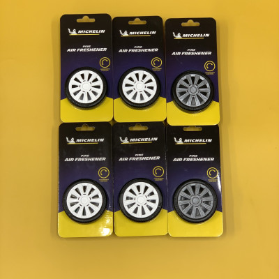 Sáp Thơm  Ô Tô MICHELIN Khử Mùi Xe Hơi Cao Cấp - Michelin Organic Can Air Freshener (Hàng Chính Hãng) mùi hương vanilla