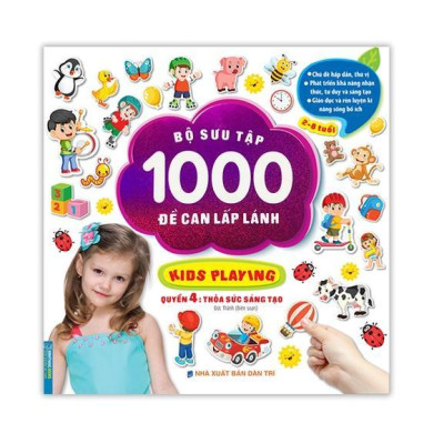 Sách - Bộ Sưu Tập 1000 Đề Can Lấp Lánh - Combo 4 Tập - Minh Thắng