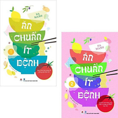 Sách - Ăn Chuẩn Ít Bệnh - Combo 2 Tập - Huy Hoàng Bookstore