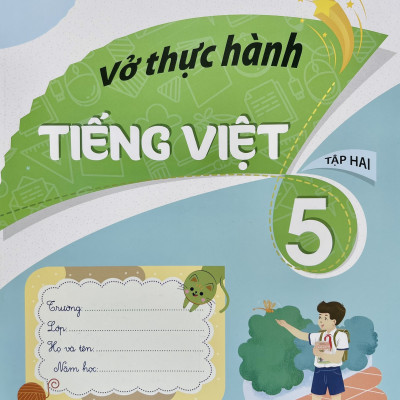 Sách - Combo 2 cuốn Vở thực hành Tiếng Việt lớp 5 tập 1+2 (Kết nối tri thức với cuộc sống)