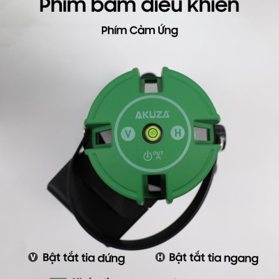 MÁY CÂN BẰNG LASER 5 TIA XANH AKUZA AK 916X - HÀNG CHÍNH HÃNG