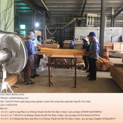 Bộ bàn ăn gỗ sồi 1m6 + 6 ghế hiện đại
