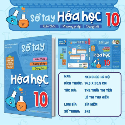 Sách - Sổ Tay Kiến Thức - Phương Pháp - Dạng Bài Hóa Học 10 - Megabook