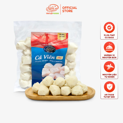 Cá viên Tâm Lợi, loại cao cấp - Đảm bảo sức khỏe - Giao nhanh trong 3h - 500gr