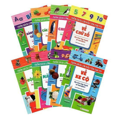 Sách - Cuốn Sách Lớn Đầu Tiên Của Tôi - Về Màu Sắc - Tân Việt Books