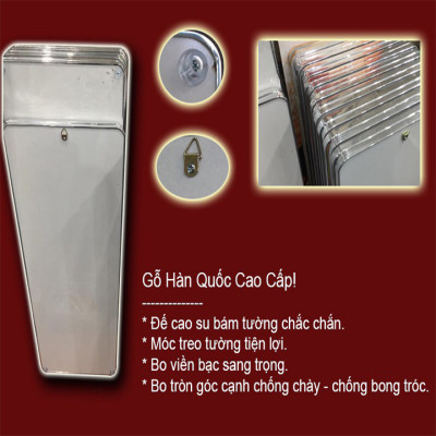  Tranh treo phòng khách-Tranh treo tường Hoa Sen S25863/Gỗ MDF cao cấp phủ kim sa/ Chống ẩm mốc, mối mọt/Bo viền góc tròn