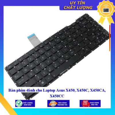 Bàn phím dùng cho Laptop Asus X450 X450C X450CA X450CC - Hàng Nhập Khẩu New Seal