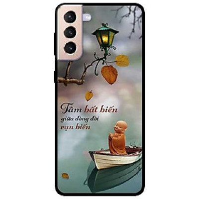 Ốp lưng dành cho Samsung Galaxy S21 - S21 Plus - S21 Ultra - mẫu Tâm Chú Tiểu Thuyền