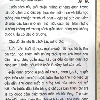 Shin - Cậu Bé Bút Chì - Những Điều Trường Học Không Dạy Ta - Bí Quyết Tự Tạo Hứng Thú