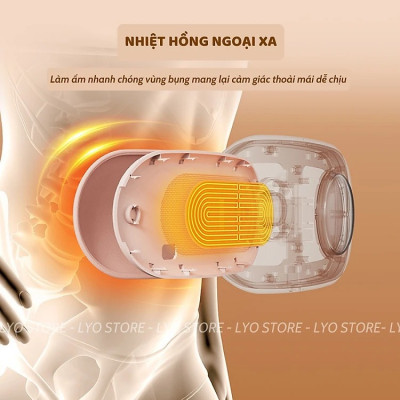 Máy Massage Làm Ấm Bụng, Đai Đeo Giảm Đau Bụng Kinh Nguyệt, Làm Ấm Tử Cung Cho Phụ Nữ Đến Kì