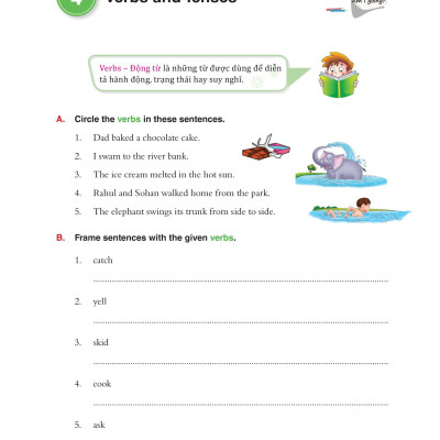 Bài Tập Bổ Trợ Ngữ Pháp Tiếng Anh - Lớp 3