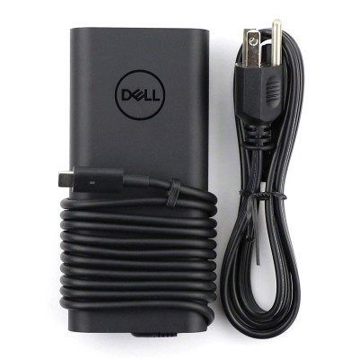 Sạc laptop Dell Oval 130w Type C (20v-6,5A) dùng cho laptop XPS 13 9360, XPS 13 9365 2in1, XPS 13 9370, XPS 13 9380, Latitude 5290, Latitude 5290 2in1, Latitude 5480, Latitude 5490, Latitude 5491 - Hàng chính hãng