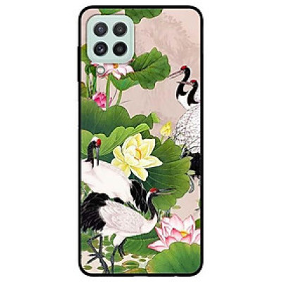 Ốp lưng dành cho Samsung A22 - Samsung S21 FE mẫu Sen Và Hạc