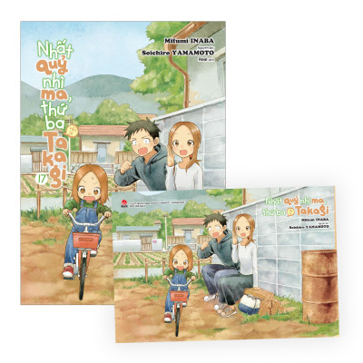 Sách - Nhất Quỷ Nhì Ma, Thứ Ba (Vẫn Là) Takagi - Tập 17 - Tặng Kèm Postcard