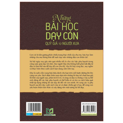 Những Bài Học Dạy Con Quý Giá Từ Người Xưa - Bản Quyền