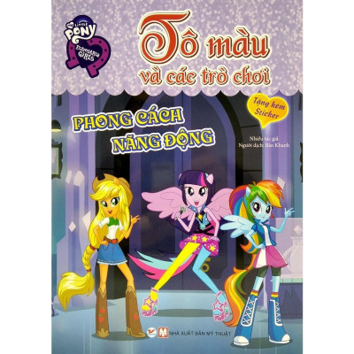 Sách - Pony Tô Màu Và Các Trò Chơi - Phong Cách Năng Động - Tân Việt Books