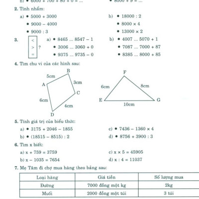 500 Bài Toán Cơ Bản Và Nâng Cao Đánh Giá Năng Lực Phát Triển Tư Duy Lớp 4
