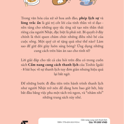 Cẩm Nang Cung Cách Thanh Lịch - 8 Bài Học Từ Người Nhật