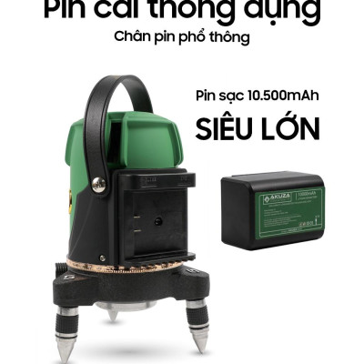 MÁY CÂN BẰNG LASER 5 TIA XANH AKUZA AK 916X - HÀNG CHÍNH HÃNG