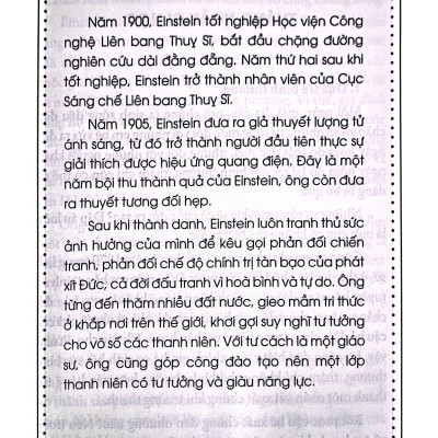 Kể Chuyện Thiên Tài Nổi Tiếng - Albert Einstein - Nhà Khoa Học Thiên Tài