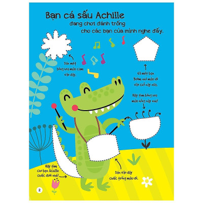 Sách - Dán Hình Siêu Đáng Yêu - Combo 6 Cuốn - Đinh Tị Books