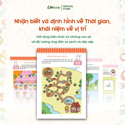 Sách Toán cho bé, Phát triển tiềm năng toán học cho trẻ - Toán học cho trẻ mẫu giáo - Lớp chồi 2 (Tái bản 2021)- 2HBooks