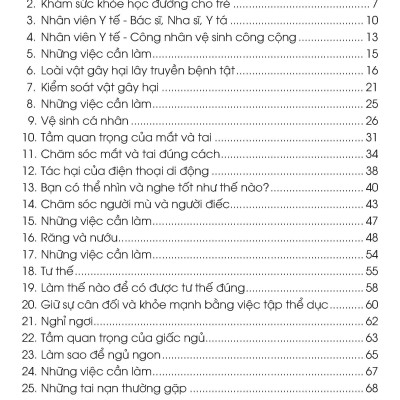 Combo 2 Quyển Kiến Thức Và Kỹ Năng Dành Cho Học Sinh: Chăm Sóc Sức Khoẻ + Những Việc Cần Làm