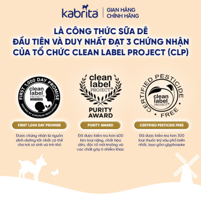 Combo 3 lon Sữa dê Kabrita số 3 cho trẻ trên 24 tháng - Lon 800g