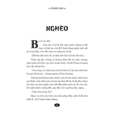 Sách - Chí Phèo - Bìa Cứng - Nam Cao - Minh Thắng