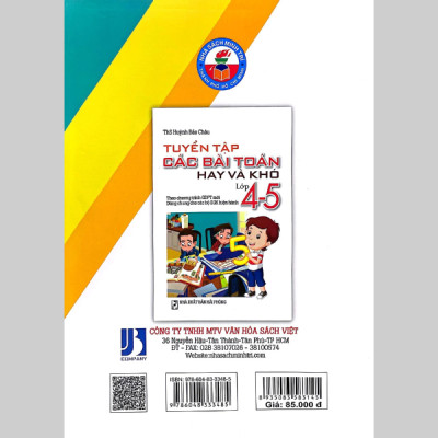 Tuyển Tập Các Bài Toán Hay Và Khó Lớp 4-5 (Theo Chương Trình Giáo Dục Phổ Thông Mới)
