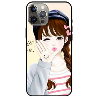 Ốp lưng dành cho Iphone 12 - Iphone 12 Pro - Iphone 12 Pro Max mẫu Hello Em Gái