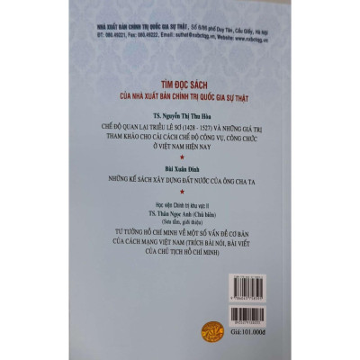 Sách - Bước Chuyển Tư Tưởng Chính Trị Việt Nam Cuối Thế Kỷ XIX Đầu Thế Kỷ XX - Giá Trị Và Bài Học Lịch Sử - NXB Chính Trị Quốc Gia