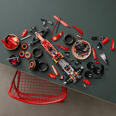 LEGO TECHNIC 42207 Đồ Chơi Lắp Ráp Xe Ferrari SF-24 F1 (1361 chi tiết)