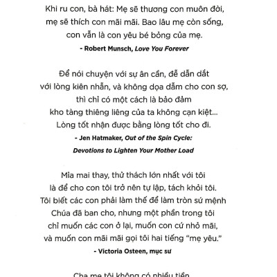 Bình Thản Làm Mẹ