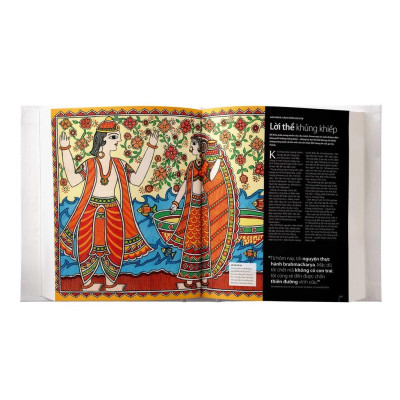 Sách - Mahabharata Bằng Hình - Thiên Sử Thi Vĩ Đại Nhất Của Ấn Độ - Bìa cứng - Đông A