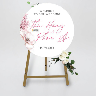 Khung vẽ - giá đỡ tranh Enter GV060 60cm đen / trắng / vàng