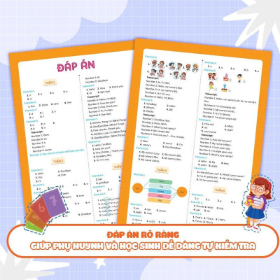 Sách - Phiếu Bài Tập Cuối Tuần Tiếng Anh Lớp 3 - Megabook