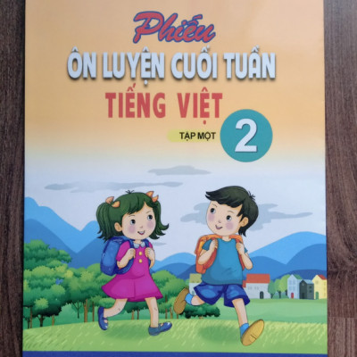 Sách - Phiếu ôn luyện cuối tuần tiếng việt lớp 2 Tập 1 (Cánh diều)