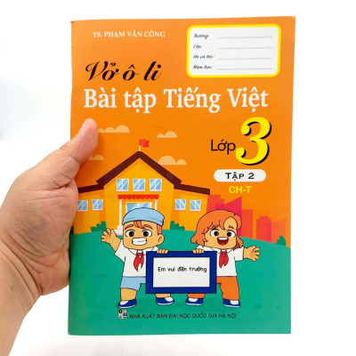 Vở Ô Li Bài Tập Tiếng Việt 3 - Tập 2 (CH-T)