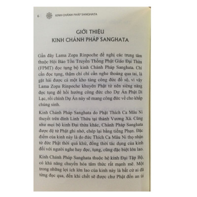 Kinh Chánh Pháp SANGHATA